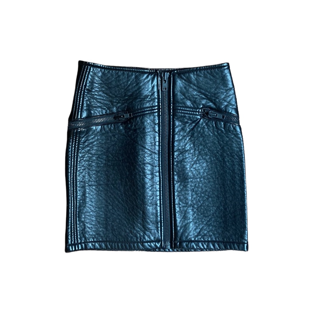 H&M Pleather Skirt